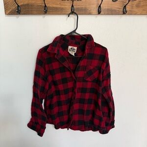 Old Mill Red and Black Plaid Shirt